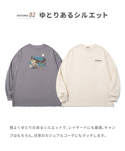 S'more  Fishing Time L/S Tee フィッシングタイムロングスリーブTシャツ
