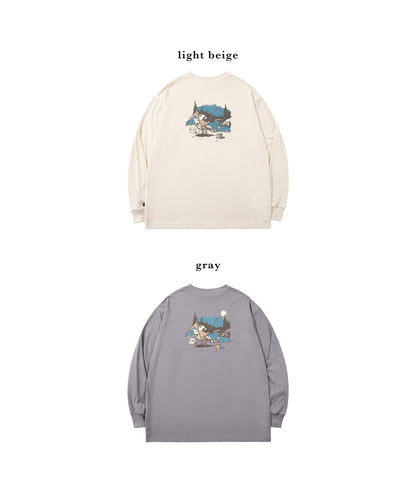 S'more  Fishing Time L/S Tee フィッシングタイムロングスリーブTシャツ
