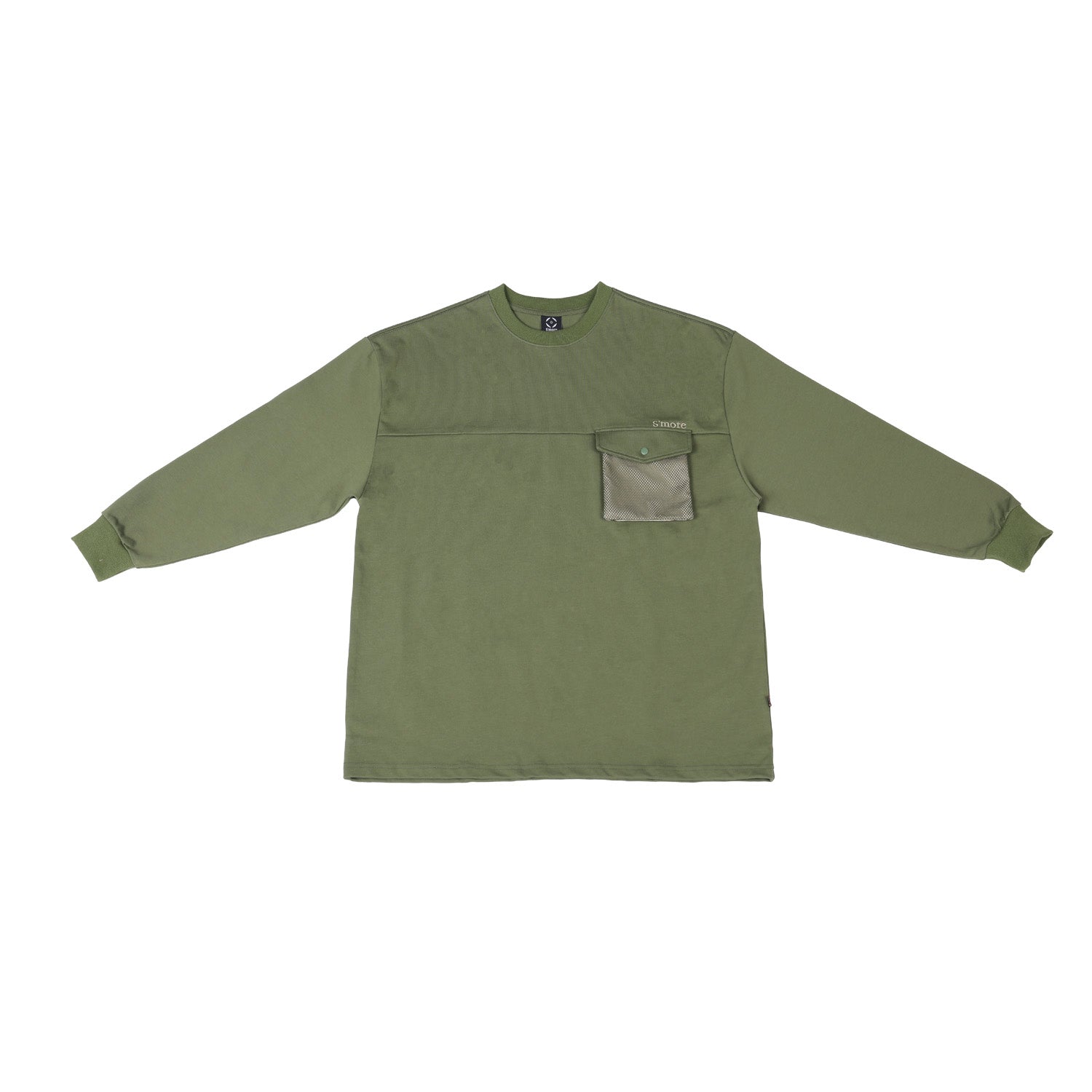 【春応援第二弾 30％OFF　開催期間:3/1～4/3】2WAY pocket l/s big t shirts 2WAY長袖Tシャツ