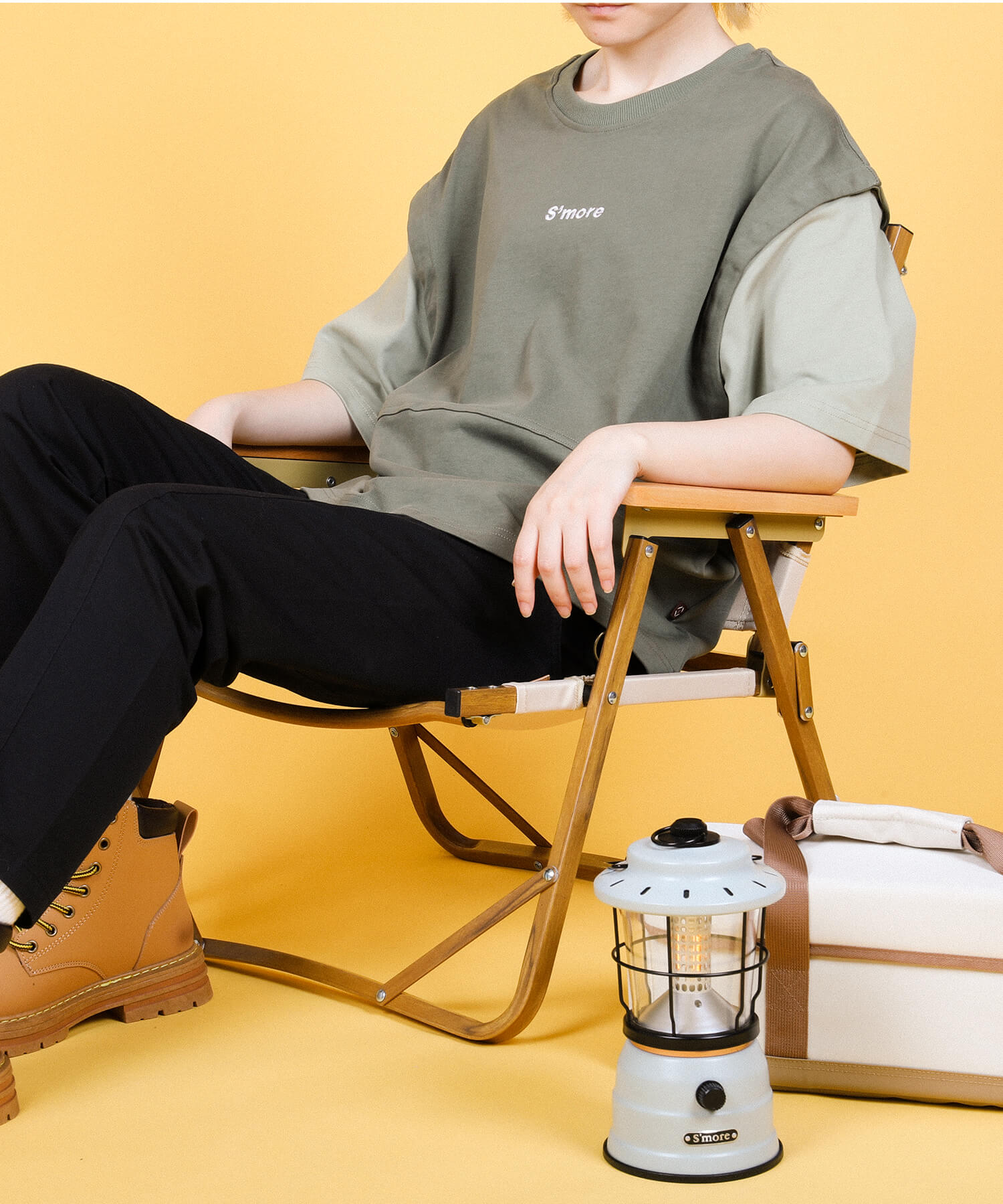 【春応援第二弾 30％OFF　開催期間:3/1～4/3】2WAY REMOVABLE SLEEVE COTTON CREW NECK BIG S/S T-SHIRT