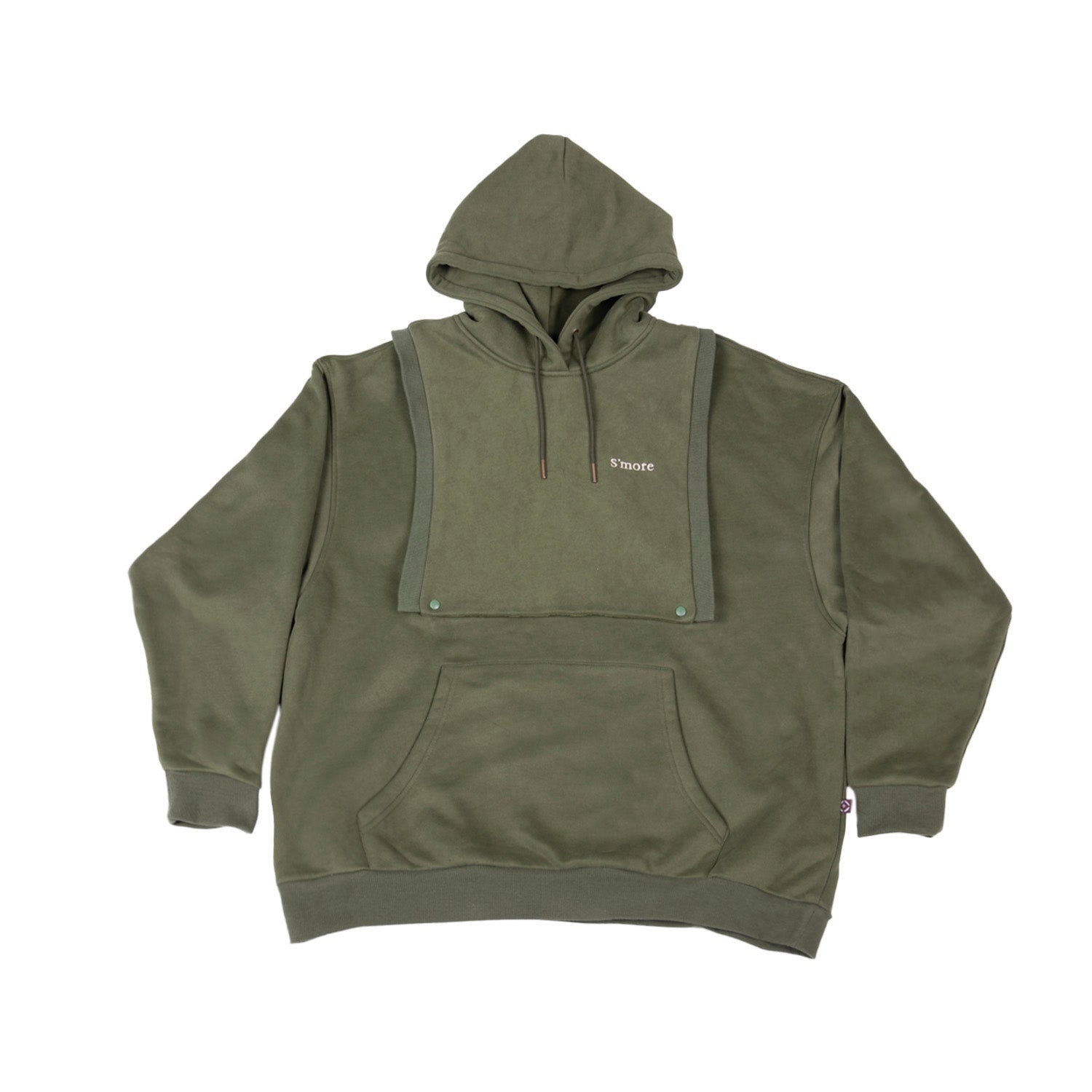 【春応援第二弾 40％OFF　開催期間:3/1～4/3】2WAY removable vest sweat  parka 裏起毛2WAYパーカー