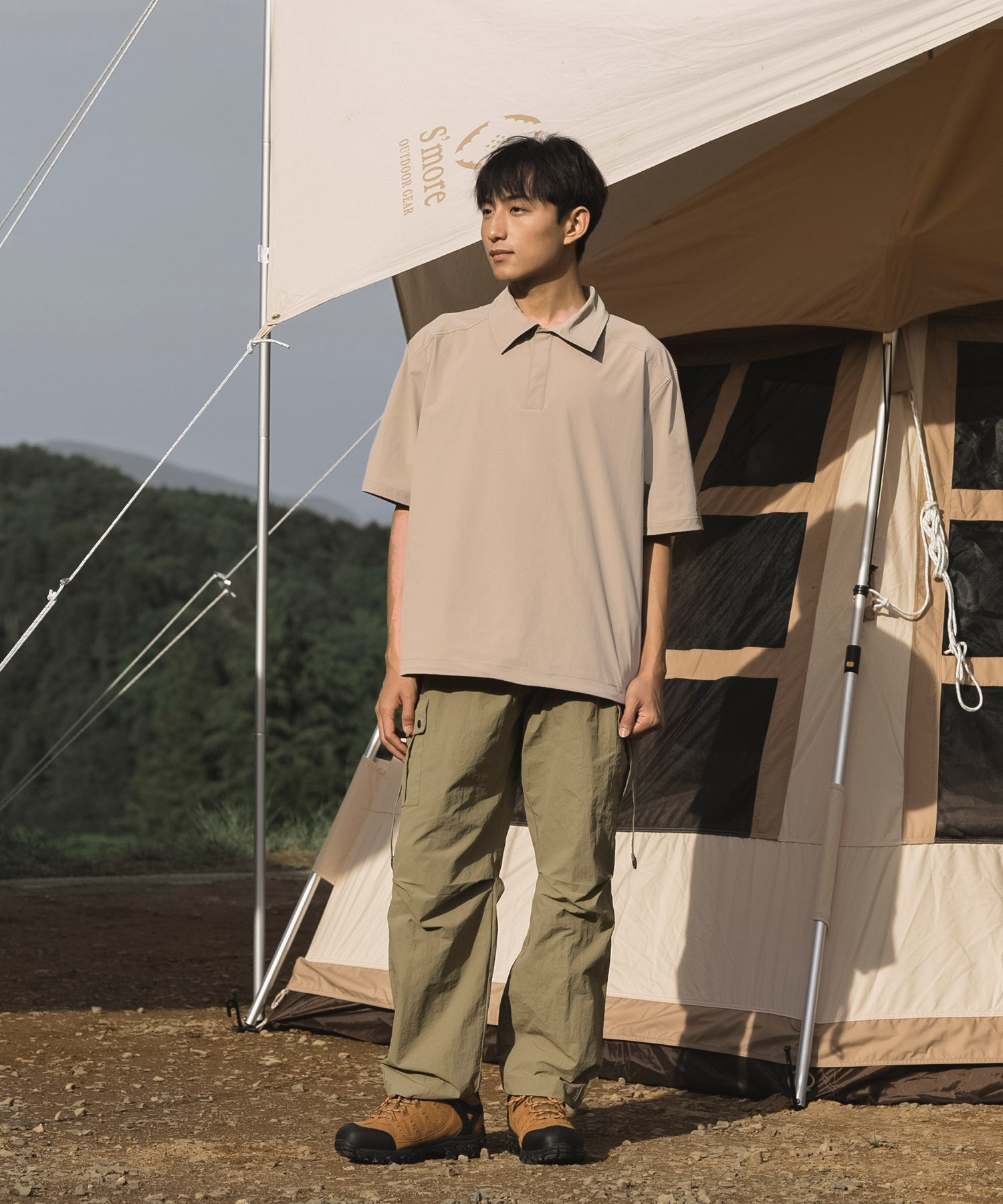 【outdoorsale20％OFF 8.1-8.31絶賛開催】Anti-static polo shirt