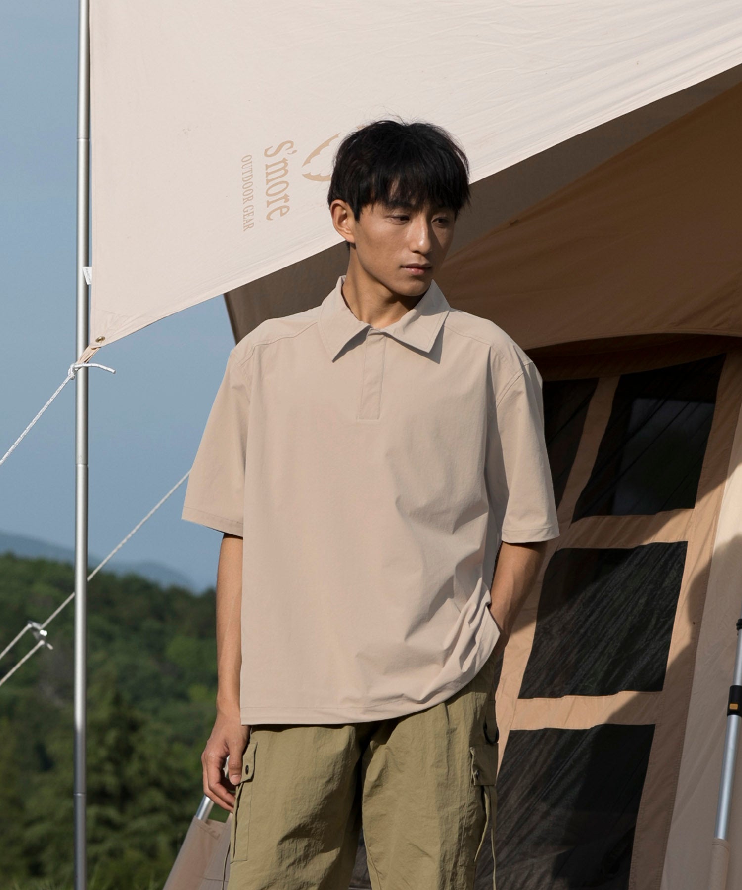 【outdoorsale20％OFF 8.1-8.31絶賛開催】Anti-static polo shirt