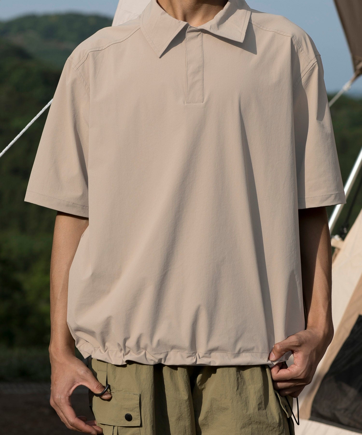 【outdoorsale20％OFF 8.1-8.31絶賛開催】Anti-static polo shirt