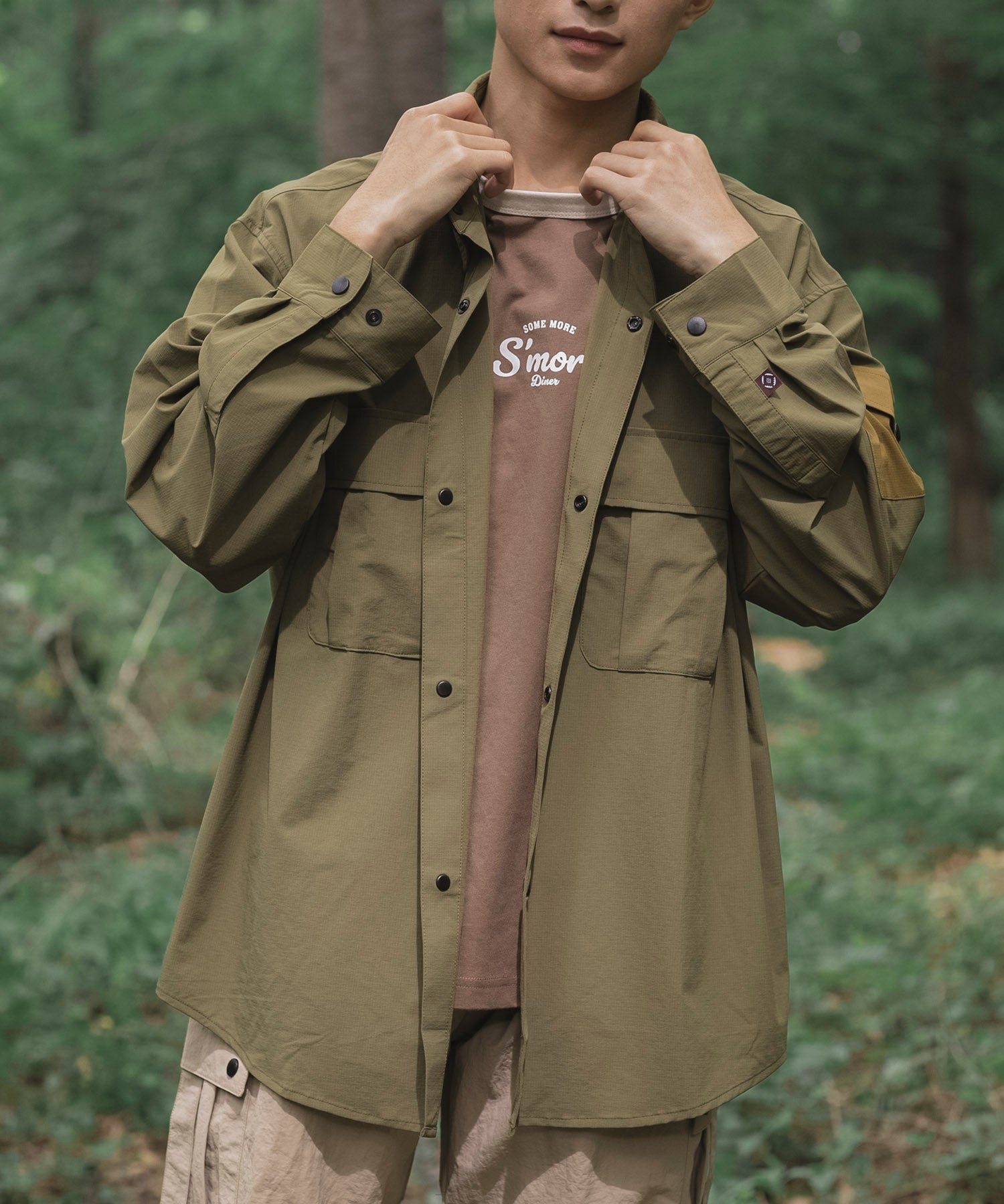 【outdoorsale20％OFF 8.1-8.31絶賛開催】Anti-static pocket shirt