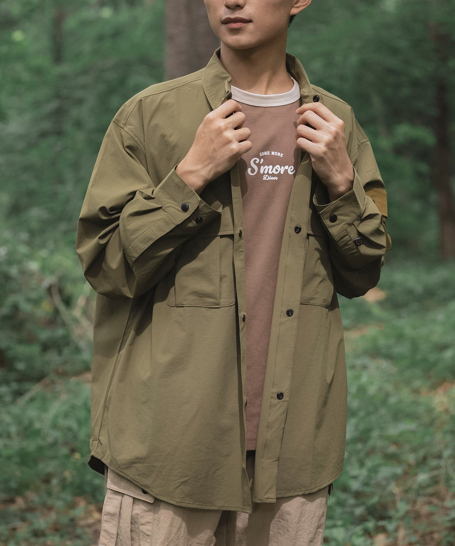【outdoorsale20％OFF 8.1-8.31絶賛開催】Anti-static pocket shirt