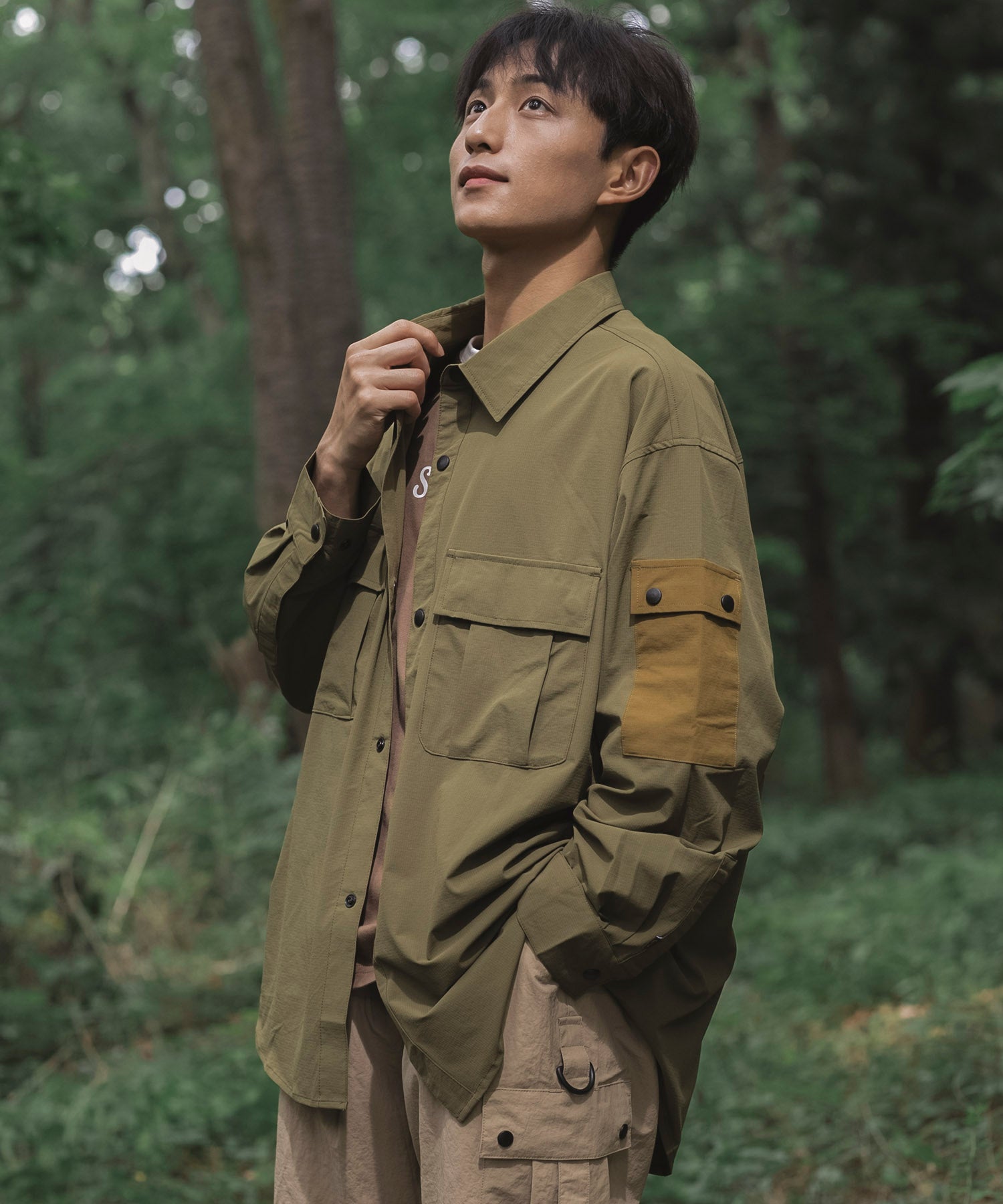 【outdoorsale20％OFF 8.1-8.31絶賛開催】Anti-static pocket shirt