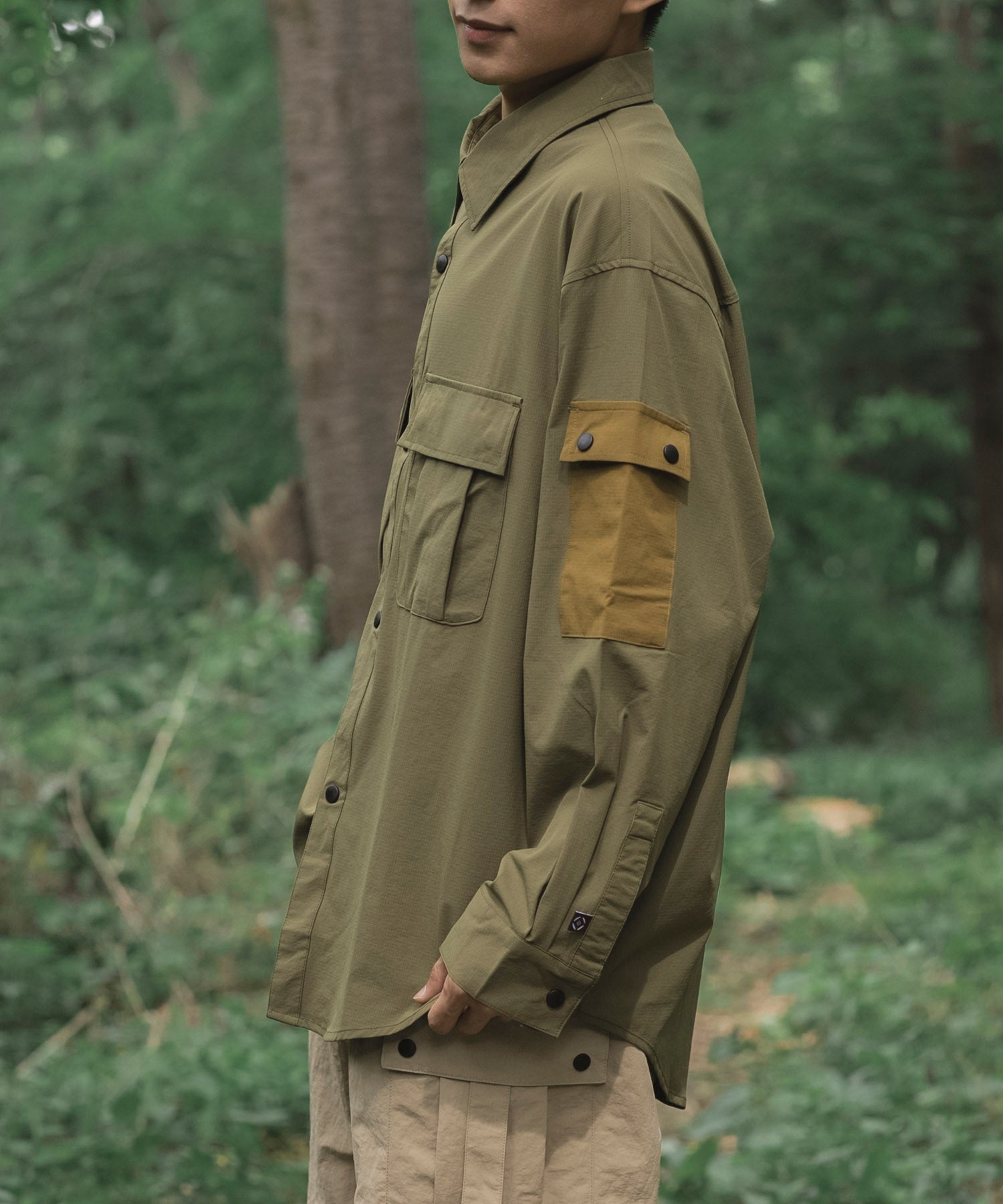 【outdoorsale20％OFF 8.1-8.31絶賛開催】Anti-static pocket shirt