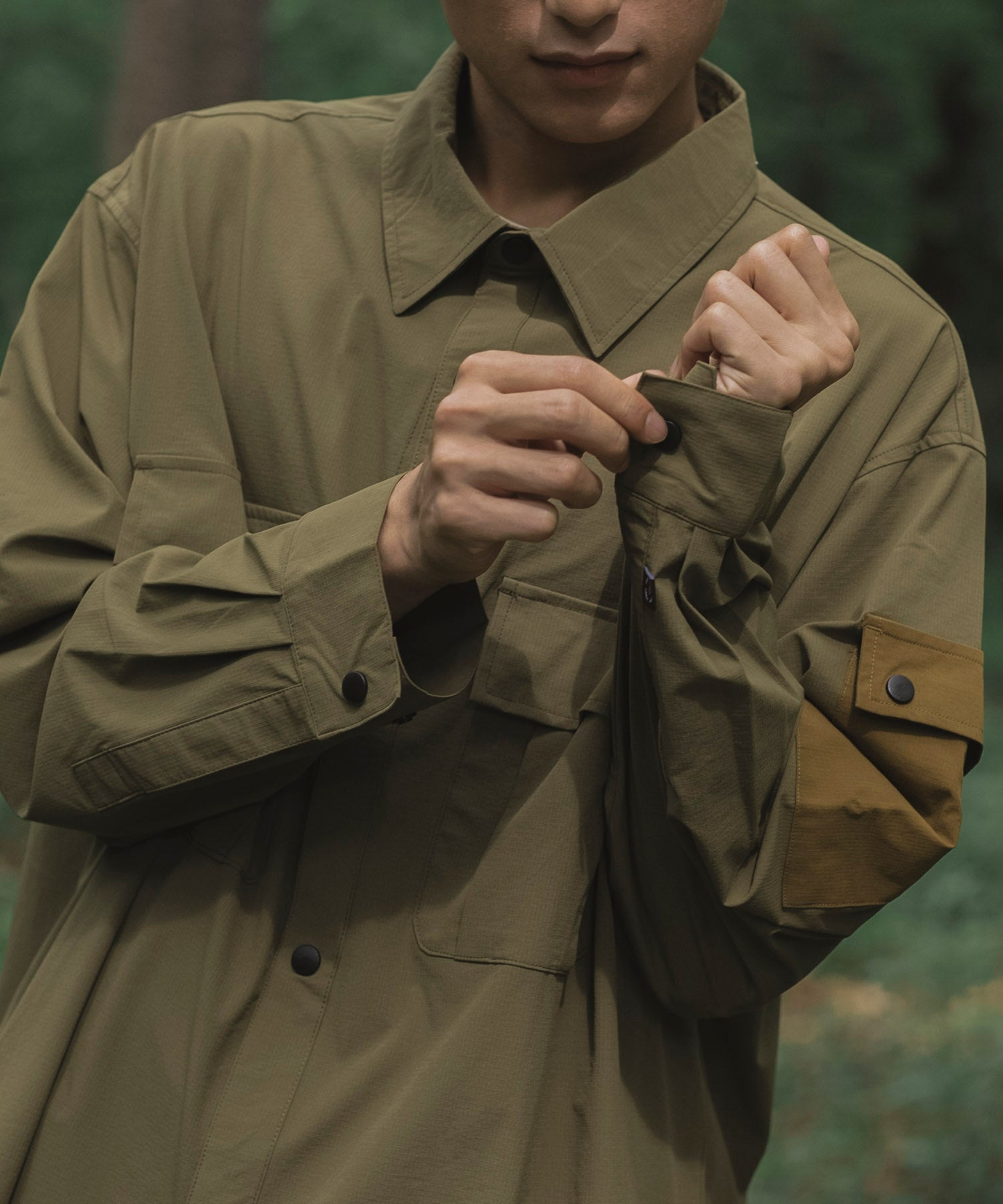 【outdoorsale20％OFF 8.1-8.31絶賛開催】Anti-static pocket shirt