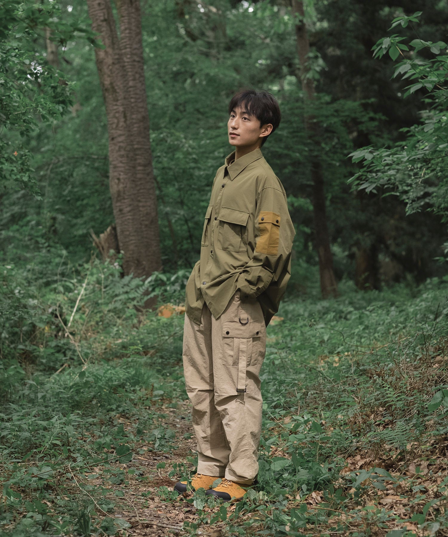 【outdoorsale20％OFF 8.1-8.31絶賛開催】Anti-static pocket shirt