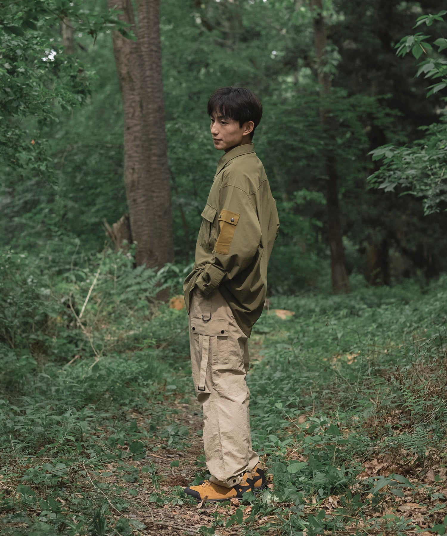 【outdoorsale20％OFF 8.1-8.31絶賛開催】Anti-static pocket shirt