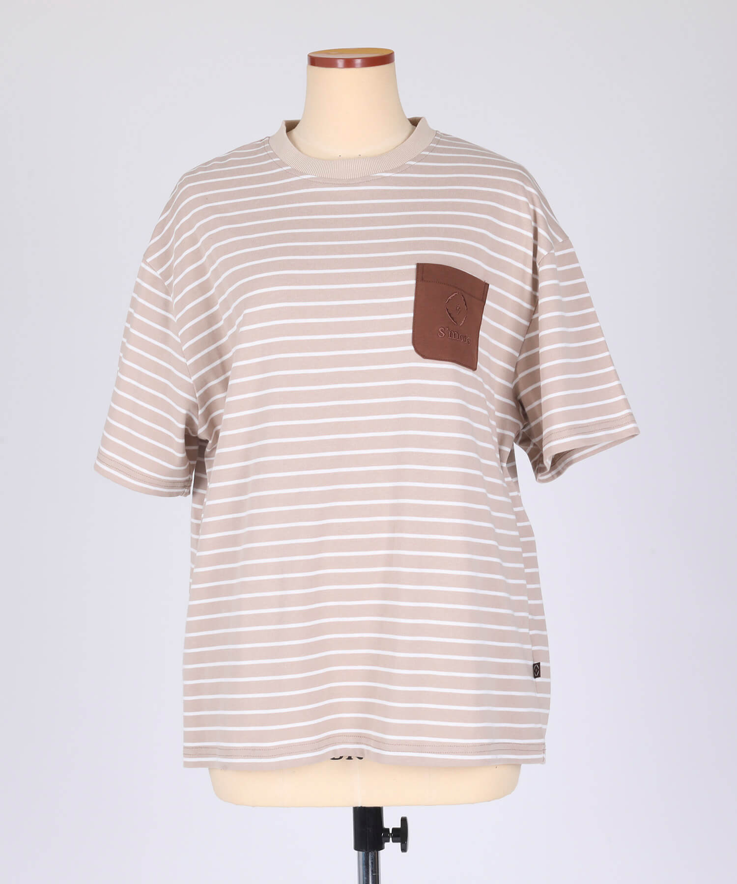 【outdoorsale10％OFF 8.1-8.31絶賛開催】BORDER POCKET S/S T SHIRTS