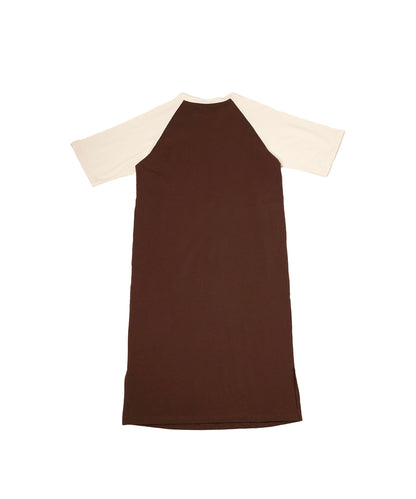 New!! Bicolor T-shirt dress バイカラーワンピース