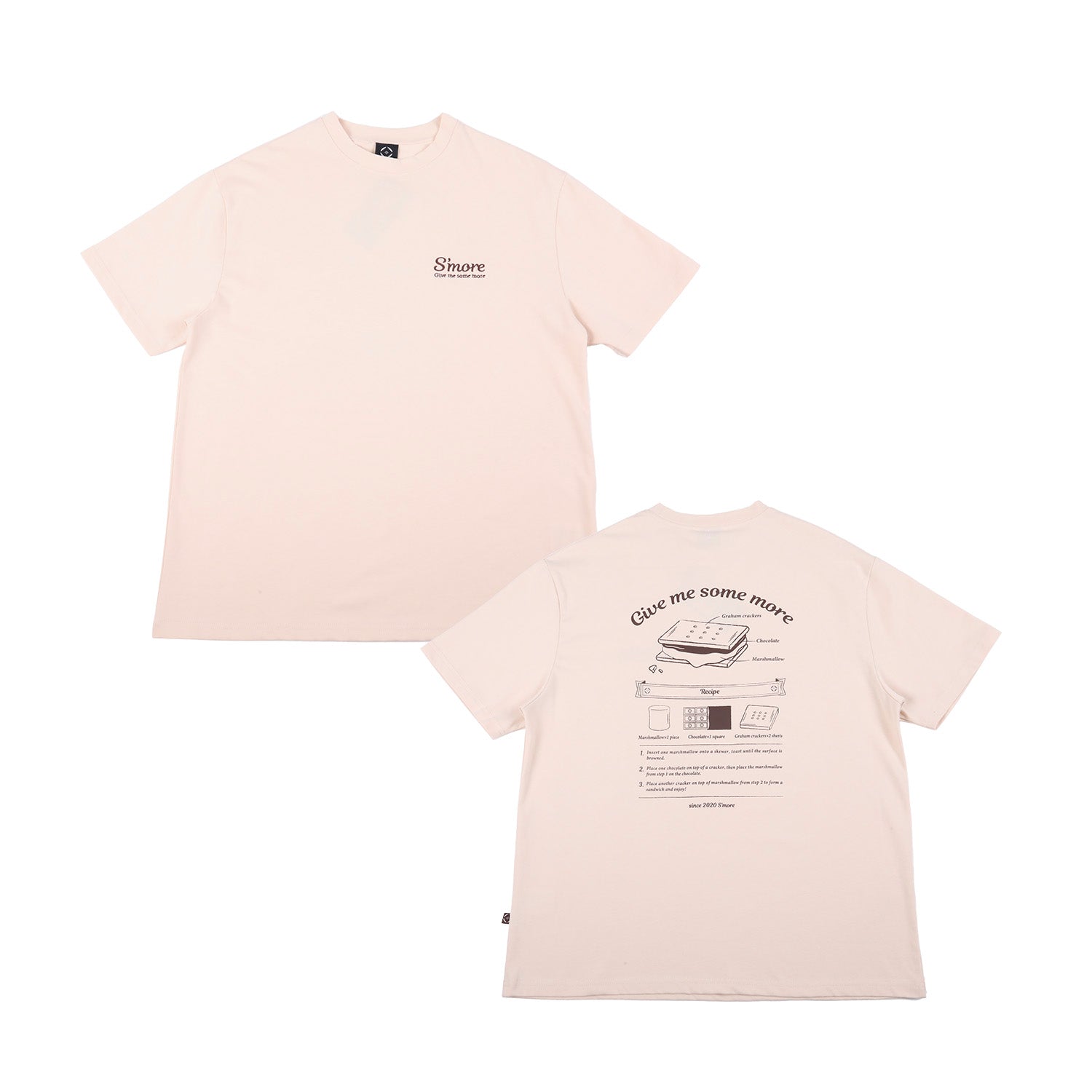 【outdoorsale10％OFF 8.1-8.31絶賛開催】COTTON T SHIRTS  - S'more recipe