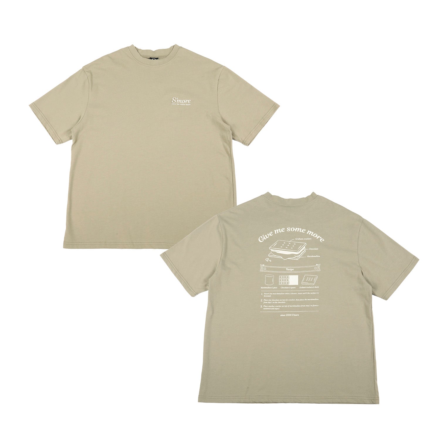 【outdoorsale10％OFF 8.1-8.31絶賛開催】COTTON T SHIRTS  - S'more recipe