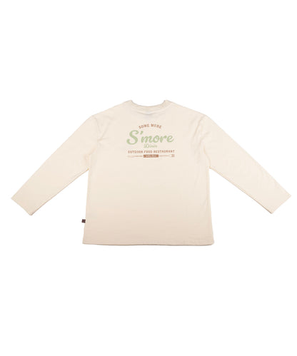 New!! S'more diner long sleeve T-shirt スモアダイナー長袖Tシャツ