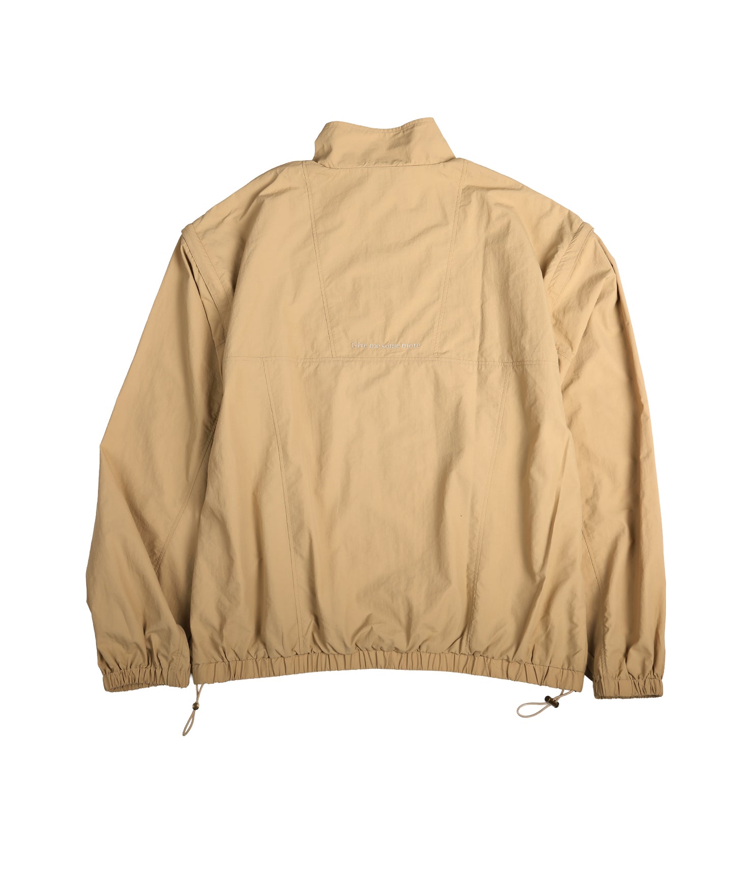 【2025/8/8金9時半発売】S'more 2Way nylon half zip jacket 2ウェイナイロンハーフジップジャケット