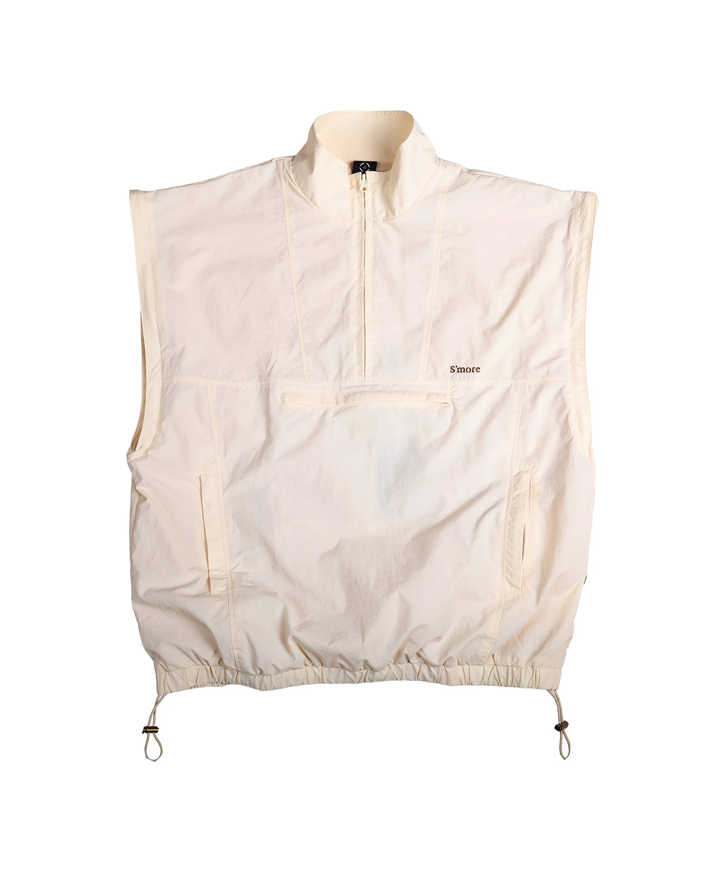 【2025/8/8金9時半発売】S'more 2Way nylon half zip jacket 2ウェイナイロンハーフジップジャケット