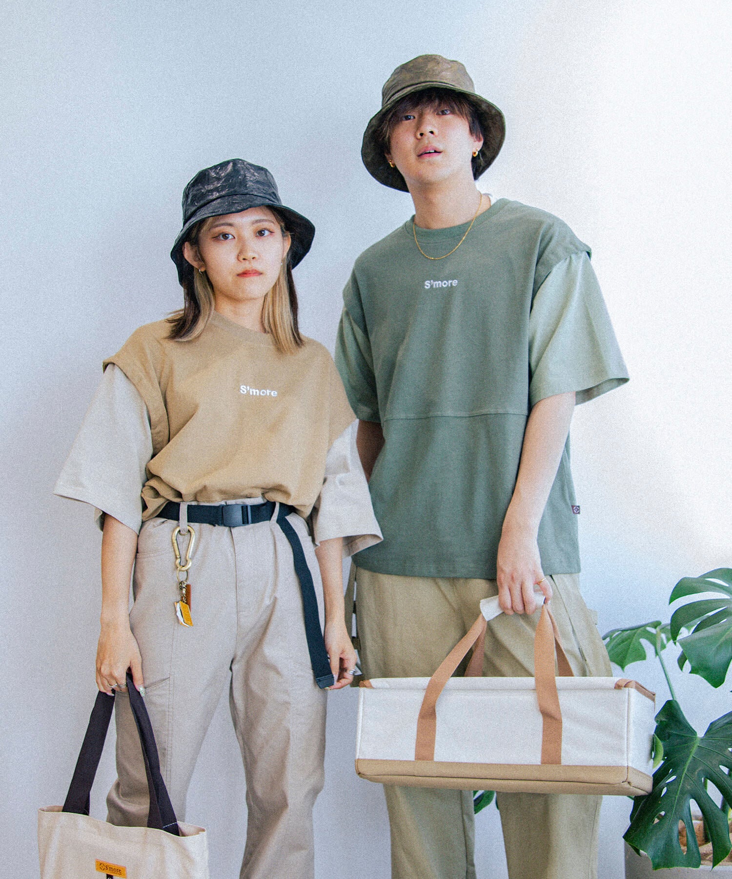 【春応援第二弾 30％OFF　開催期間:3/1～4/3】2WAY REMOVABLE SLEEVE COTTON CREW NECK BIG S/S T-SHIRT