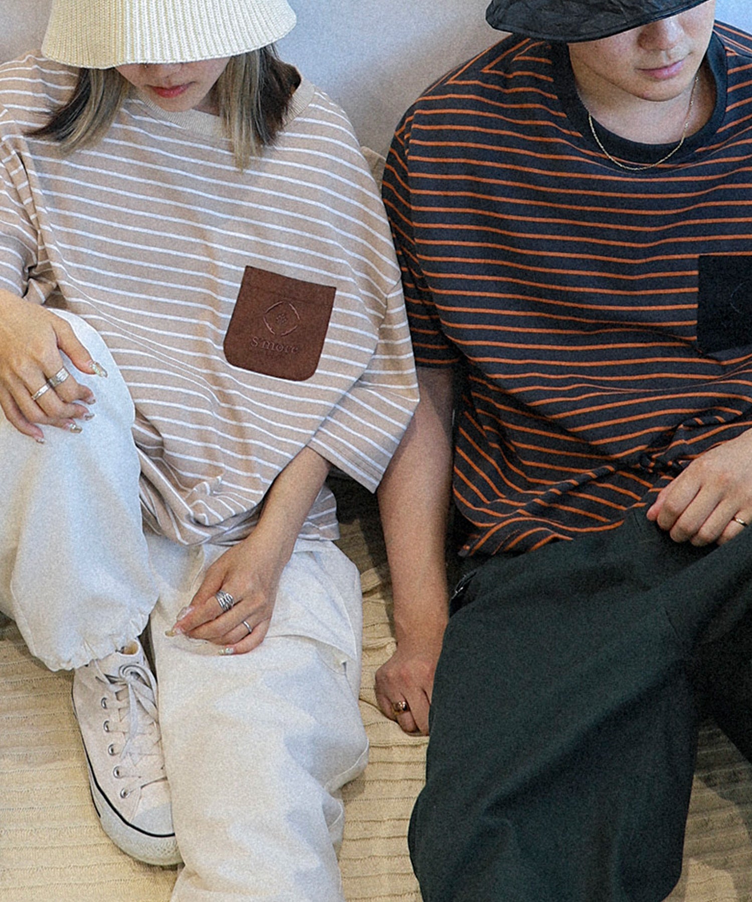 【outdoorsale10％OFF 8.1-8.31絶賛開催】BORDER POCKET S/S T SHIRTS