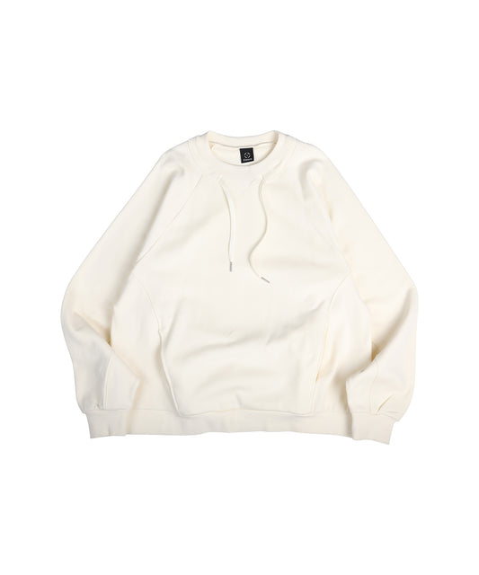 【2025/8/8金9時半発売】S'more Cotton crew neck pocket sweatshirt  コットンクルーネックポケット スウェットシャツ