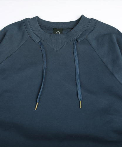 【2025/8/8金9時半発売】S'more Cotton crew neck pocket sweatshirt  コットンクルーネックポケット スウェットシャツ