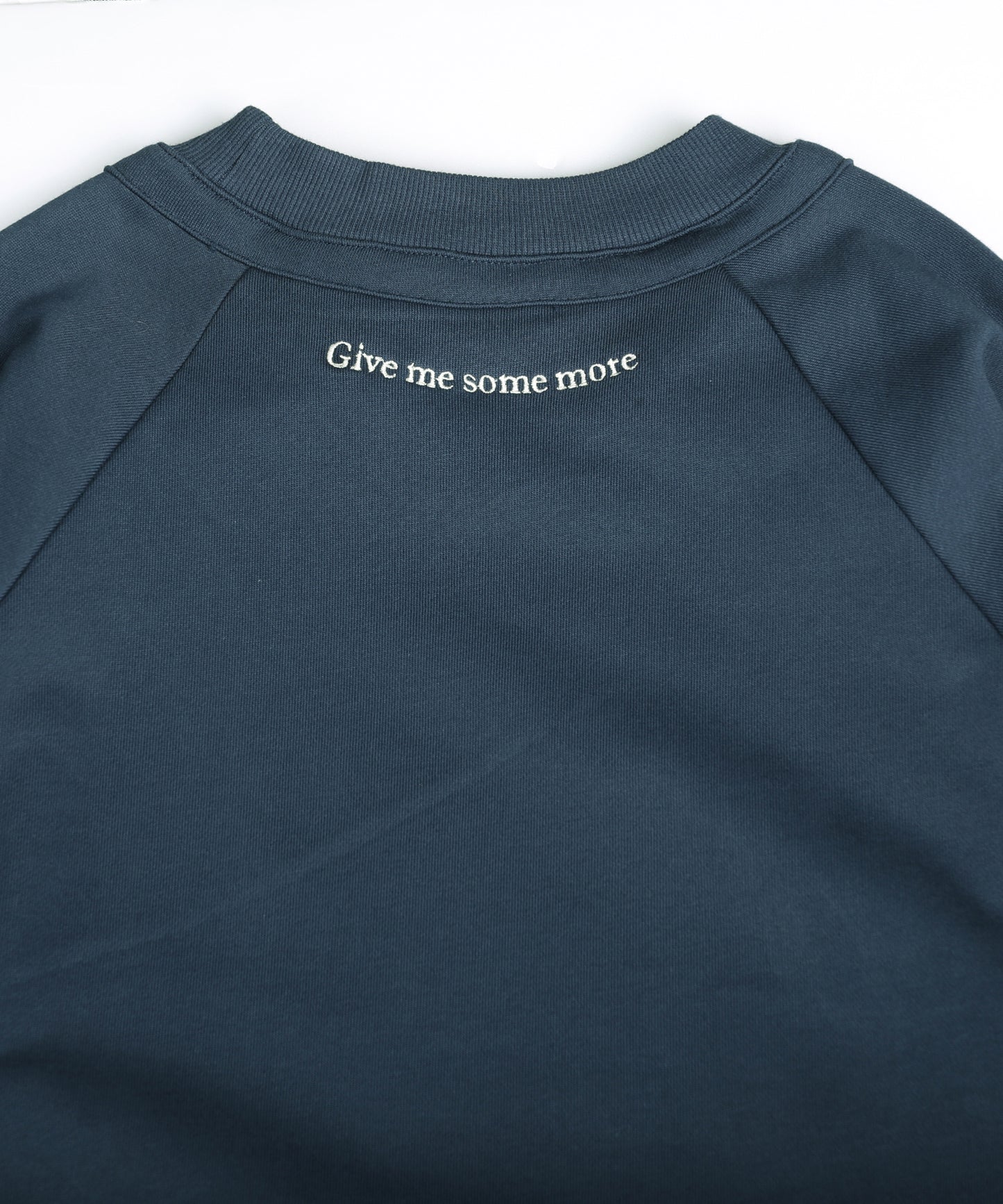 【2025/8/8金9時半発売】S'more Cotton crew neck pocket sweatshirt  コットンクルーネックポケット スウェットシャツ