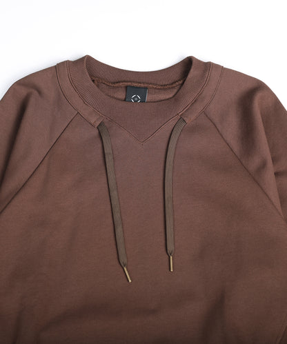 【2025/8/8金9時半発売】S'more Cotton crew neck pocket sweatshirt  コットンクルーネックポケット スウェットシャツ