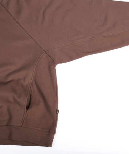 【2025/8/8金9時半発売】S'more Cotton crew neck pocket sweatshirt  コットンクルーネックポケット スウェットシャツ