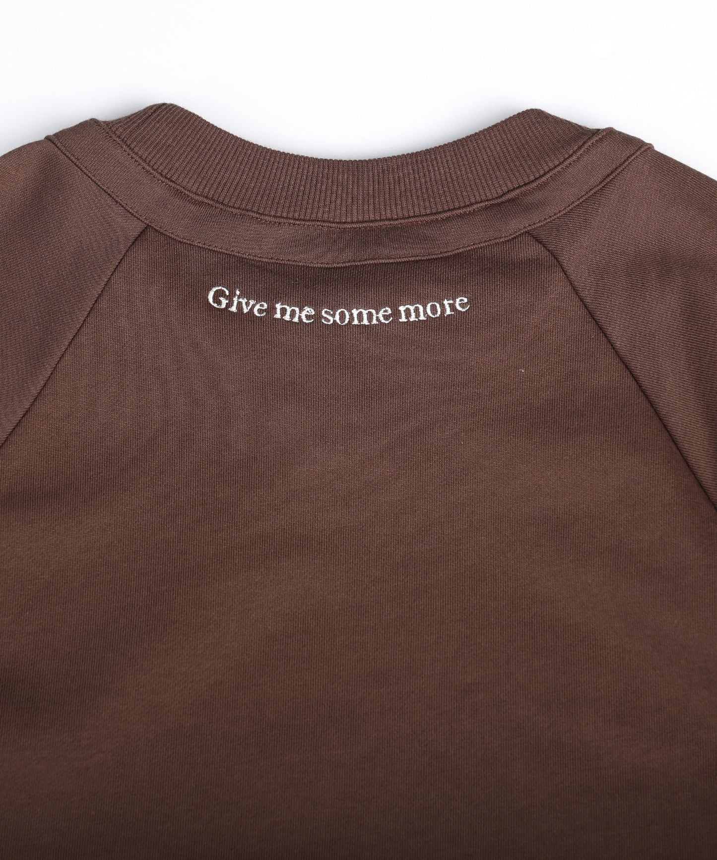 【2025/8/8金9時半発売】S'more Cotton crew neck pocket sweatshirt  コットンクルーネックポケット スウェットシャツ
