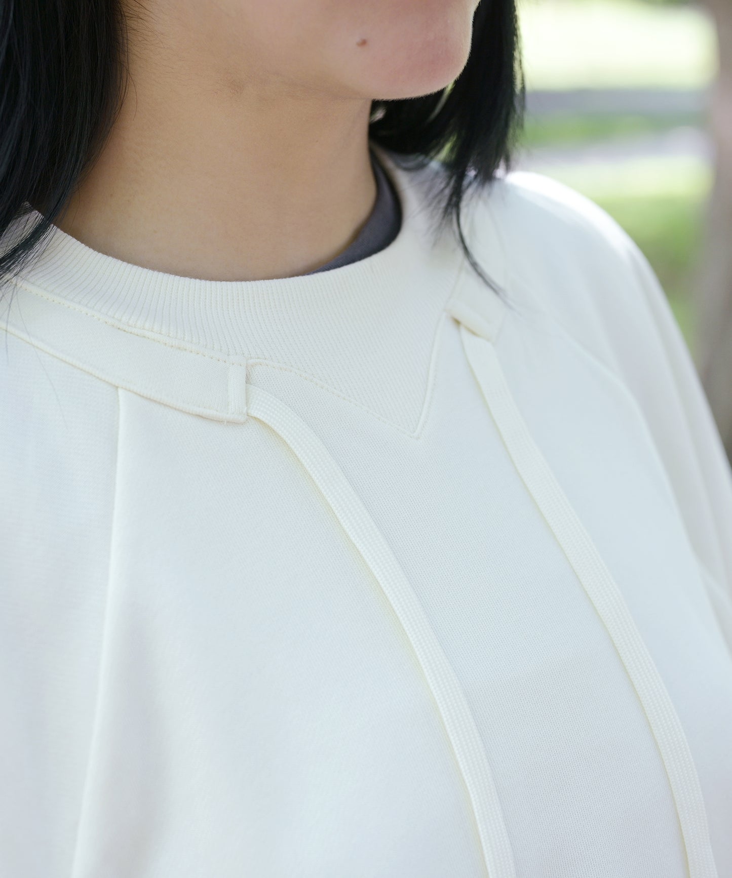 【2025/8/8金9時半発売】S'more Cotton crew neck pocket sweatshirt  コットンクルーネックポケット スウェットシャツ