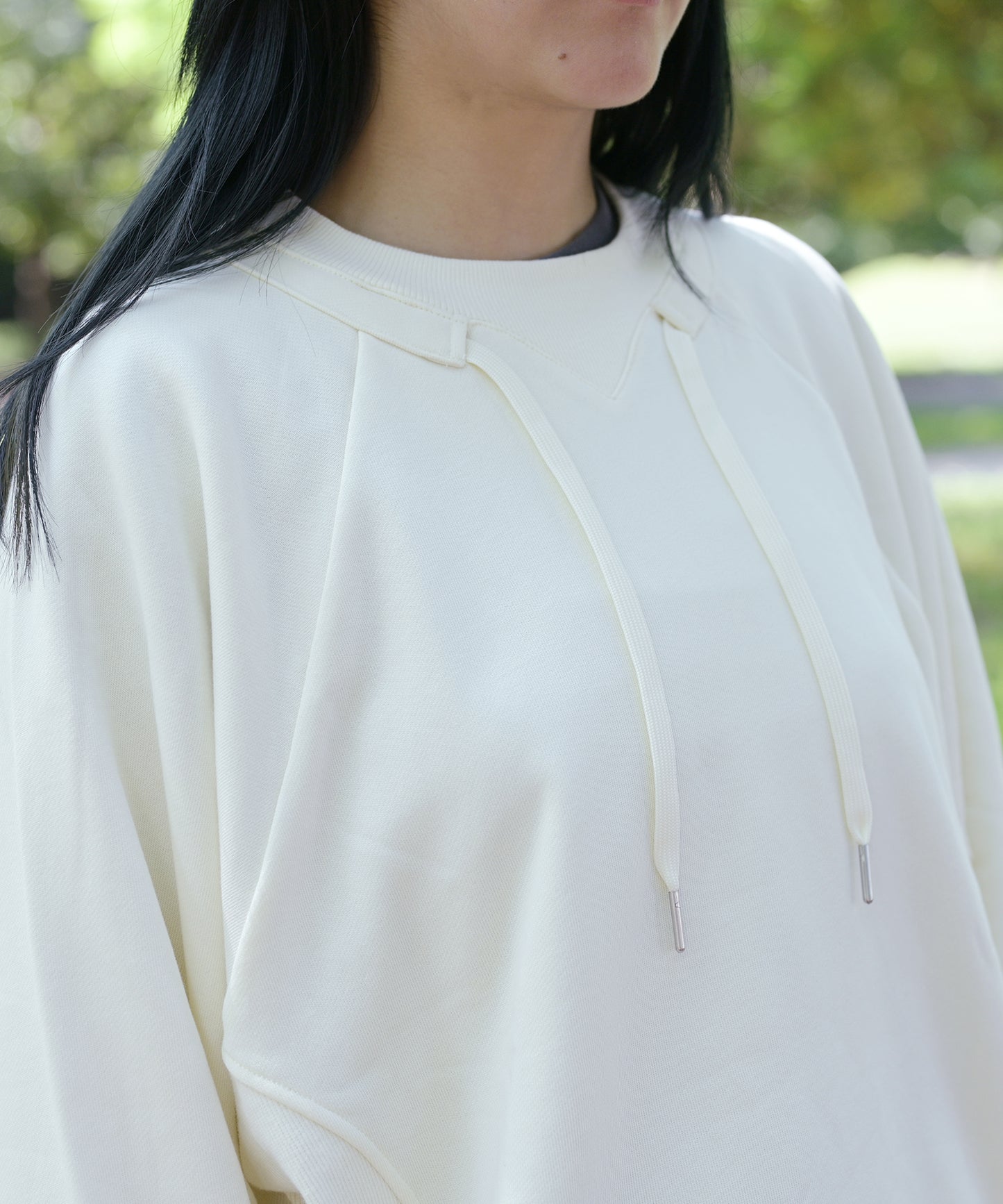 【2025/8/8金9時半発売】S'more Cotton crew neck pocket sweatshirt  コットンクルーネックポケット スウェットシャツ