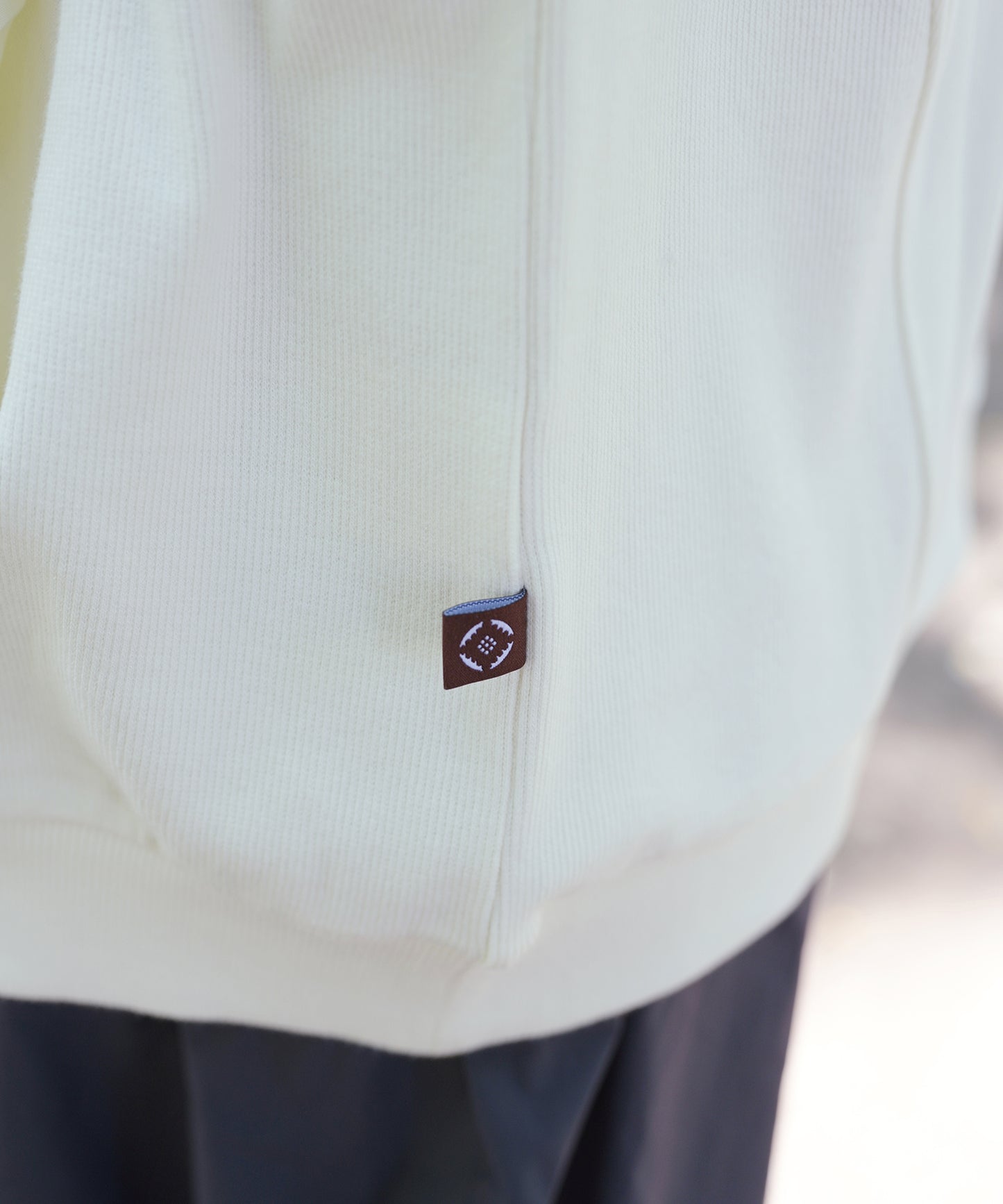 【2025/8/8金9時半発売】S'more Cotton crew neck pocket sweatshirt  コットンクルーネックポケット スウェットシャツ