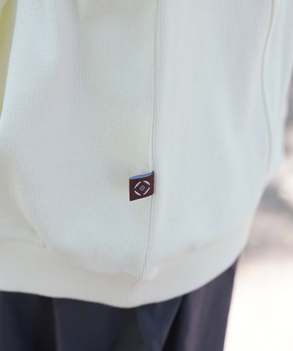 【2025/8/8金9時半発売】S'more Cotton crew neck pocket sweatshirt  コットンクルーネックポケット スウェットシャツ