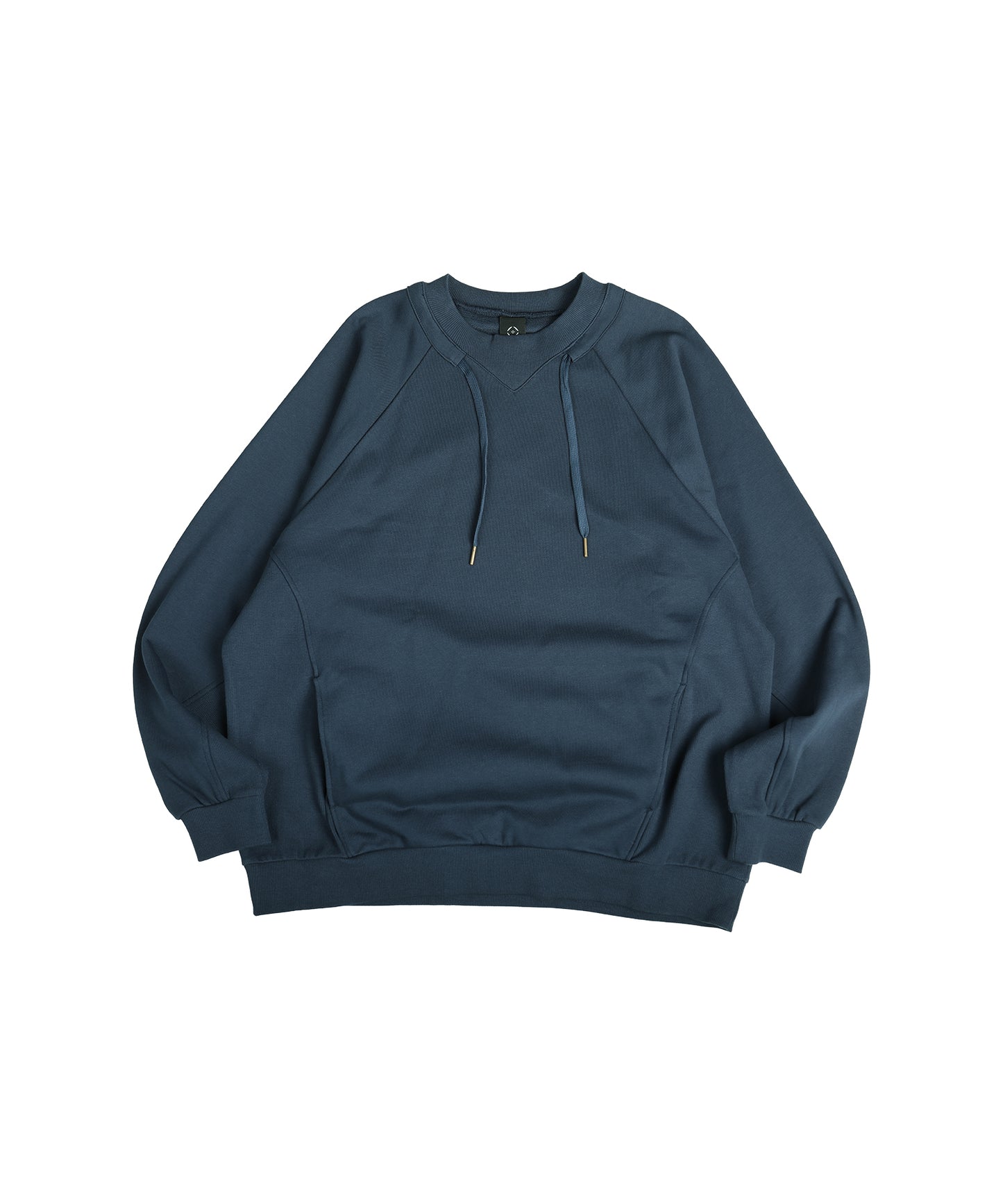 【2025/8/8金9時半発売】S'more Cotton crew neck pocket sweatshirt  コットンクルーネックポケット スウェットシャツ