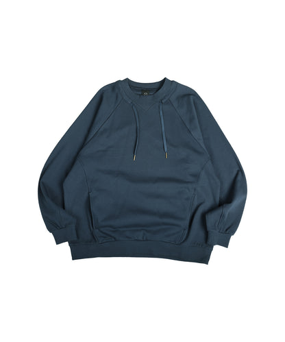 【2025/8/8金9時半発売】S'more Cotton crew neck pocket sweatshirt  コットンクルーネックポケット スウェットシャツ
