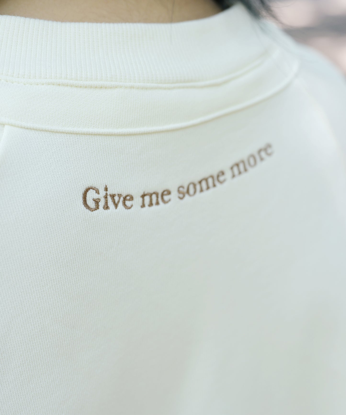 【2025/8/8金9時半発売】S'more Cotton crew neck pocket sweatshirt  コットンクルーネックポケット スウェットシャツ
