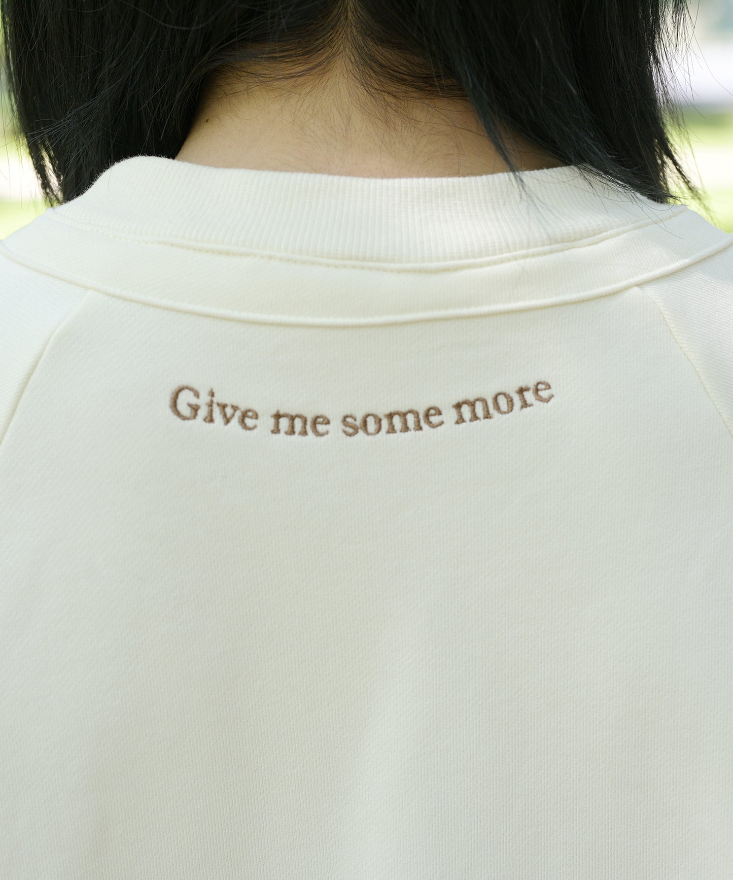 【2025/8/8金9時半発売】S'more Cotton crew neck pocket sweatshirt  コットンクルーネックポケット スウェットシャツ