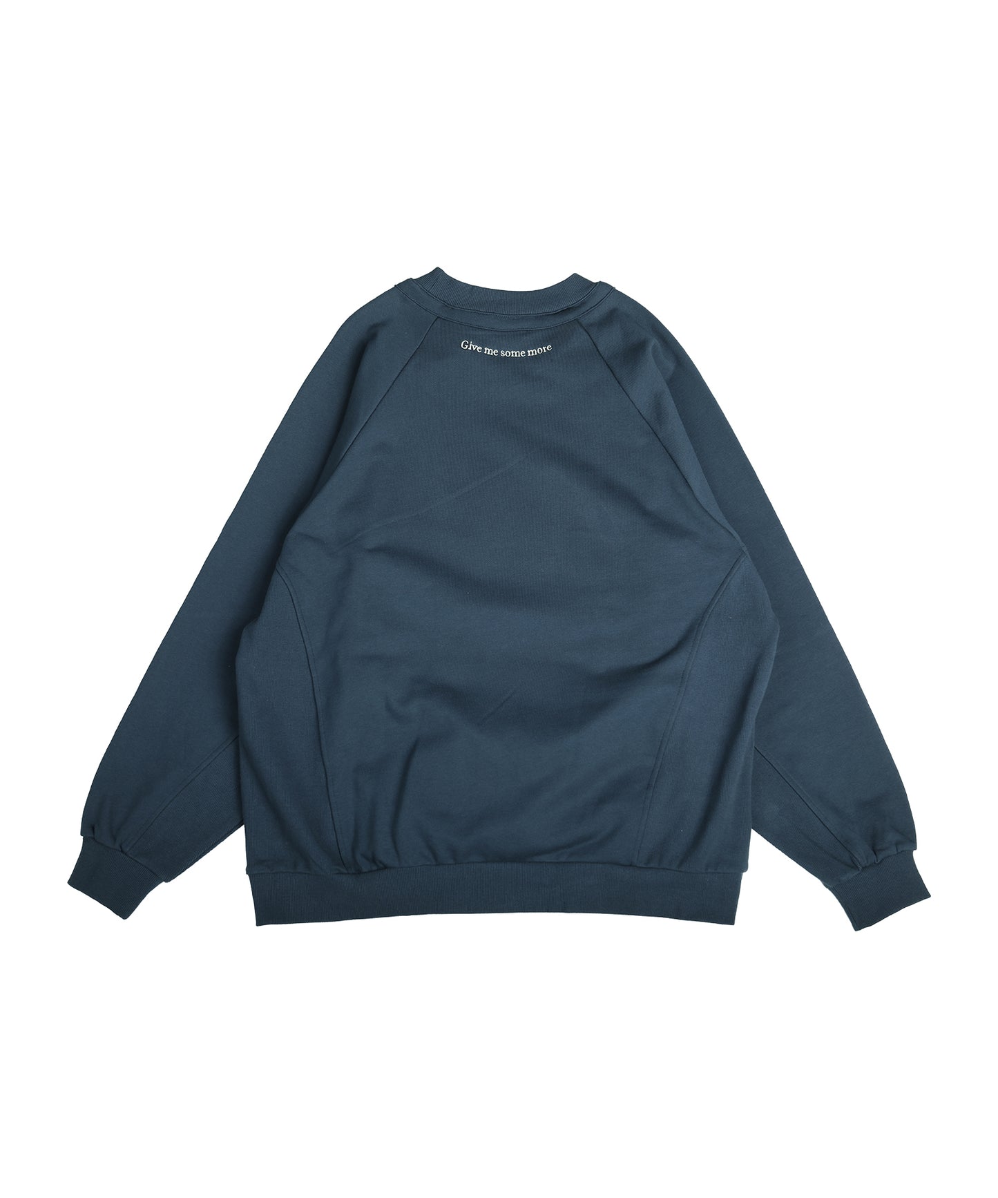 【2025/8/8金9時半発売】S'more Cotton crew neck pocket sweatshirt  コットンクルーネックポケット スウェットシャツ