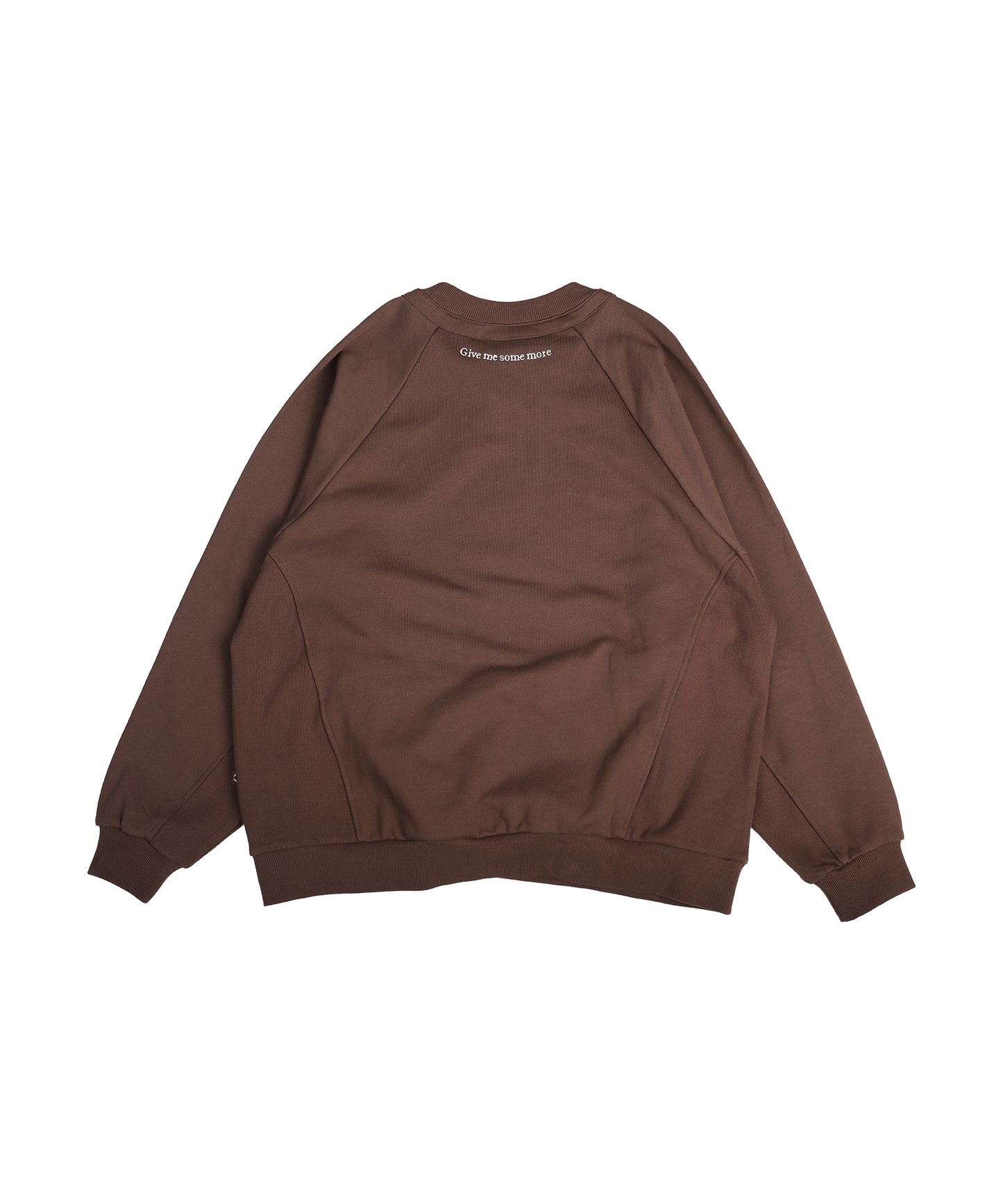 【2025/8/8金9時半発売】S'more Cotton crew neck pocket sweatshirt  コットンクルーネックポケット スウェットシャツ