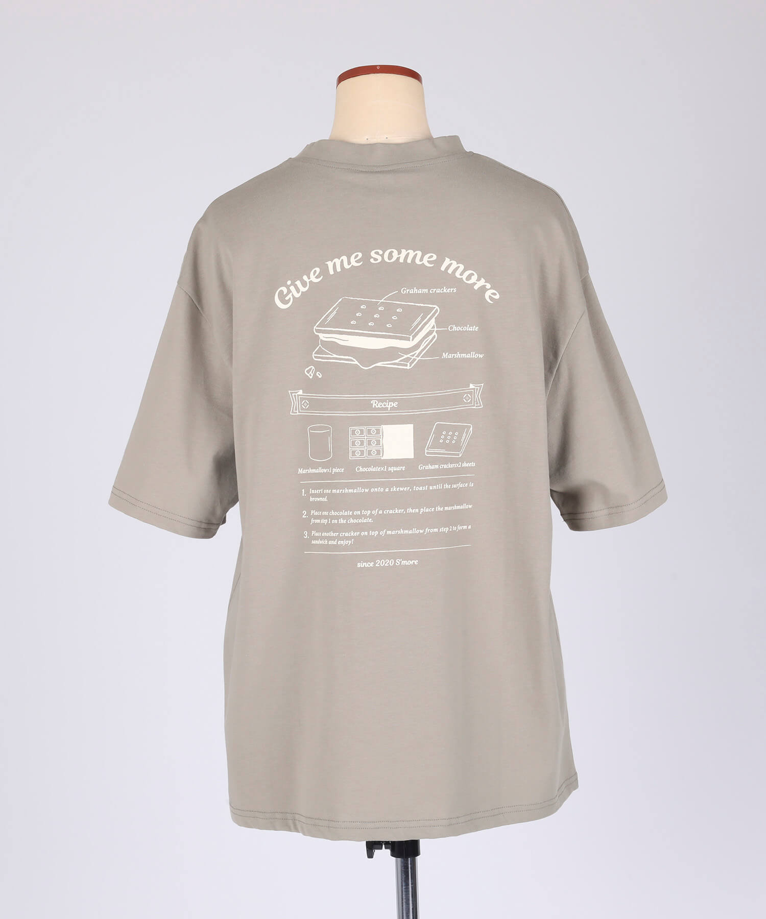 【outdoorsale10％OFF 8.1-8.31絶賛開催】COTTON T SHIRTS  - S'more recipe