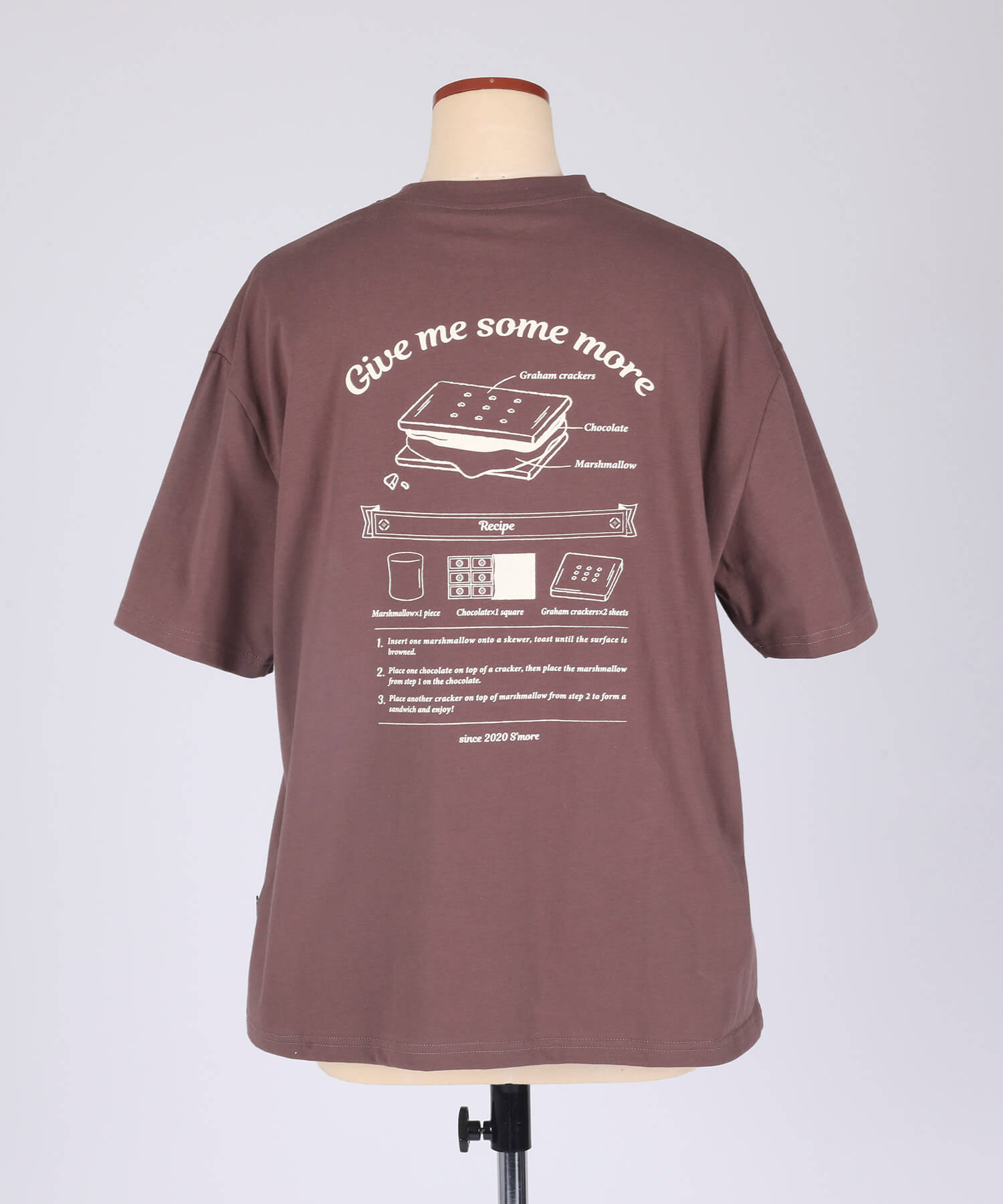 【outdoorsale10％OFF 8.1-8.31絶賛開催】COTTON T SHIRTS  - S'more recipe