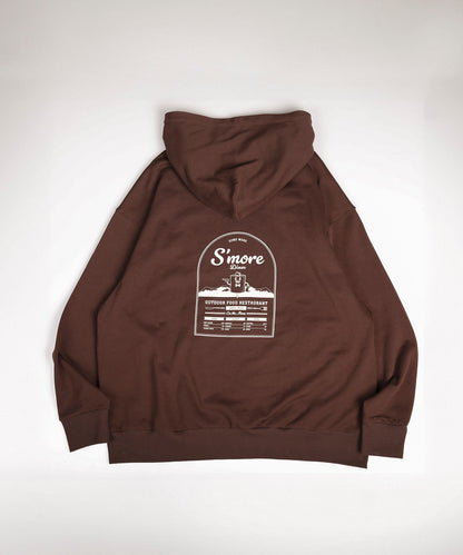 【2025/8/8金9時半発売】S'more dinner illustration full zip hooded sweateshirt スモアダイナーイラストレーションフルジップフーデッドスウェットシャツ