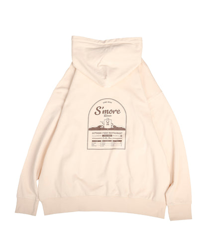 【2025/8/8金9時半発売】S'more dinner illustration full zip hooded sweateshirt スモアダイナーイラストレーションフルジップフーデッドスウェットシャツ