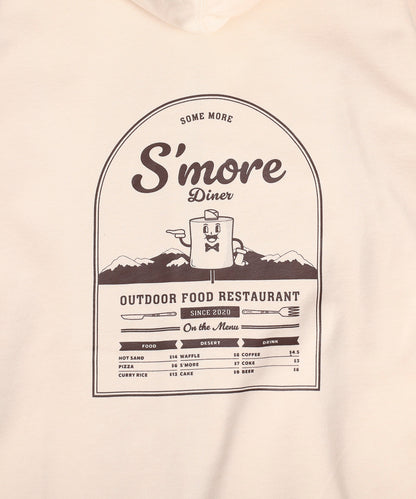 【2025/8/8金9時半発売】S'more dinner illustration full zip hooded sweateshirt スモアダイナーイラストレーションフルジップフーデッドスウェットシャツ