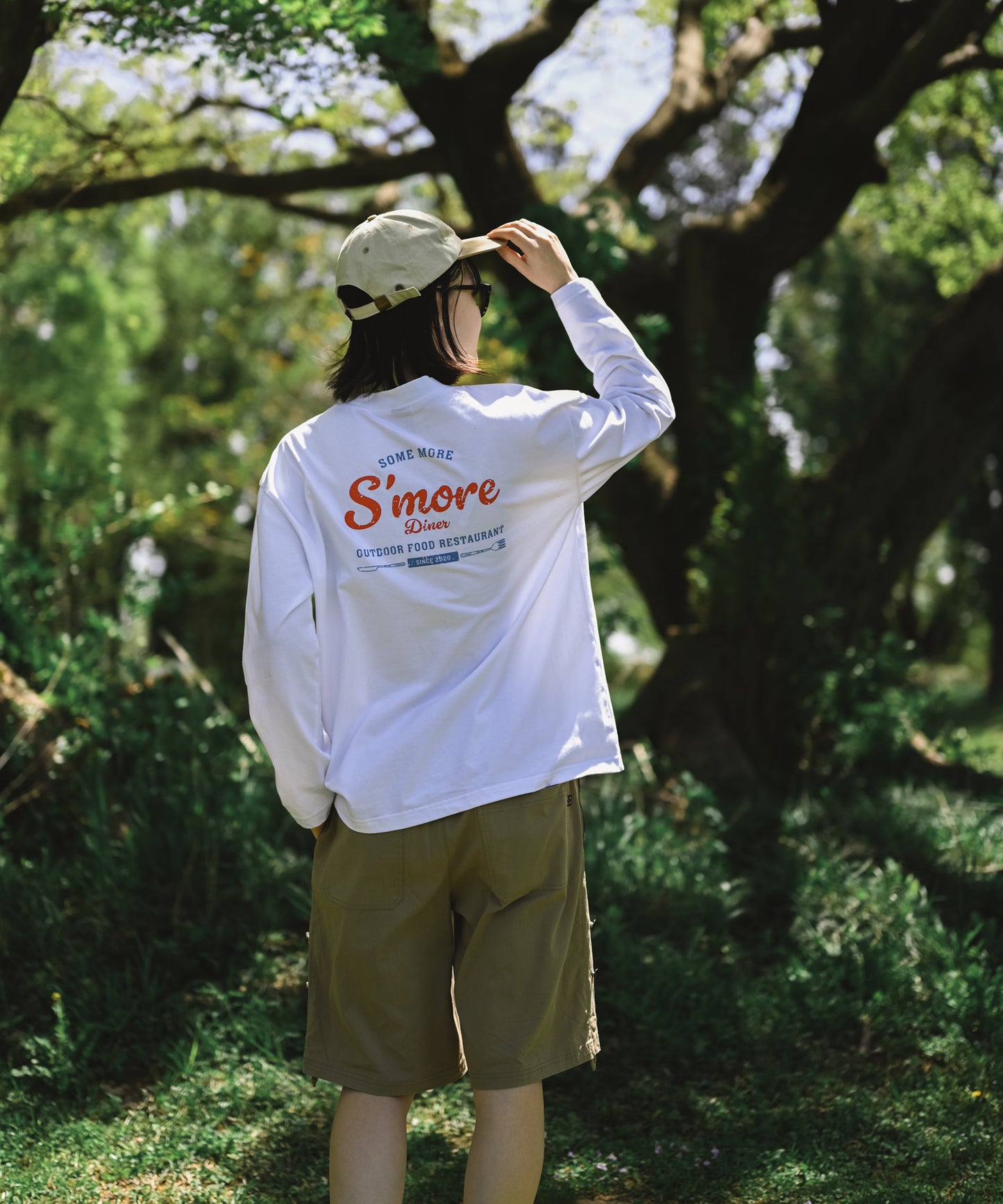 New!! S'more diner long sleeve T-shirt スモアダイナー長袖Tシャツ