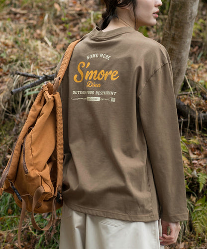 New!! S'more diner long sleeve T-shirt スモアダイナー長袖Tシャツ