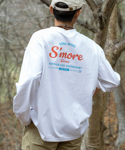 New!! S'more diner long sleeve T-shirt スモアダイナー長袖Tシャツ