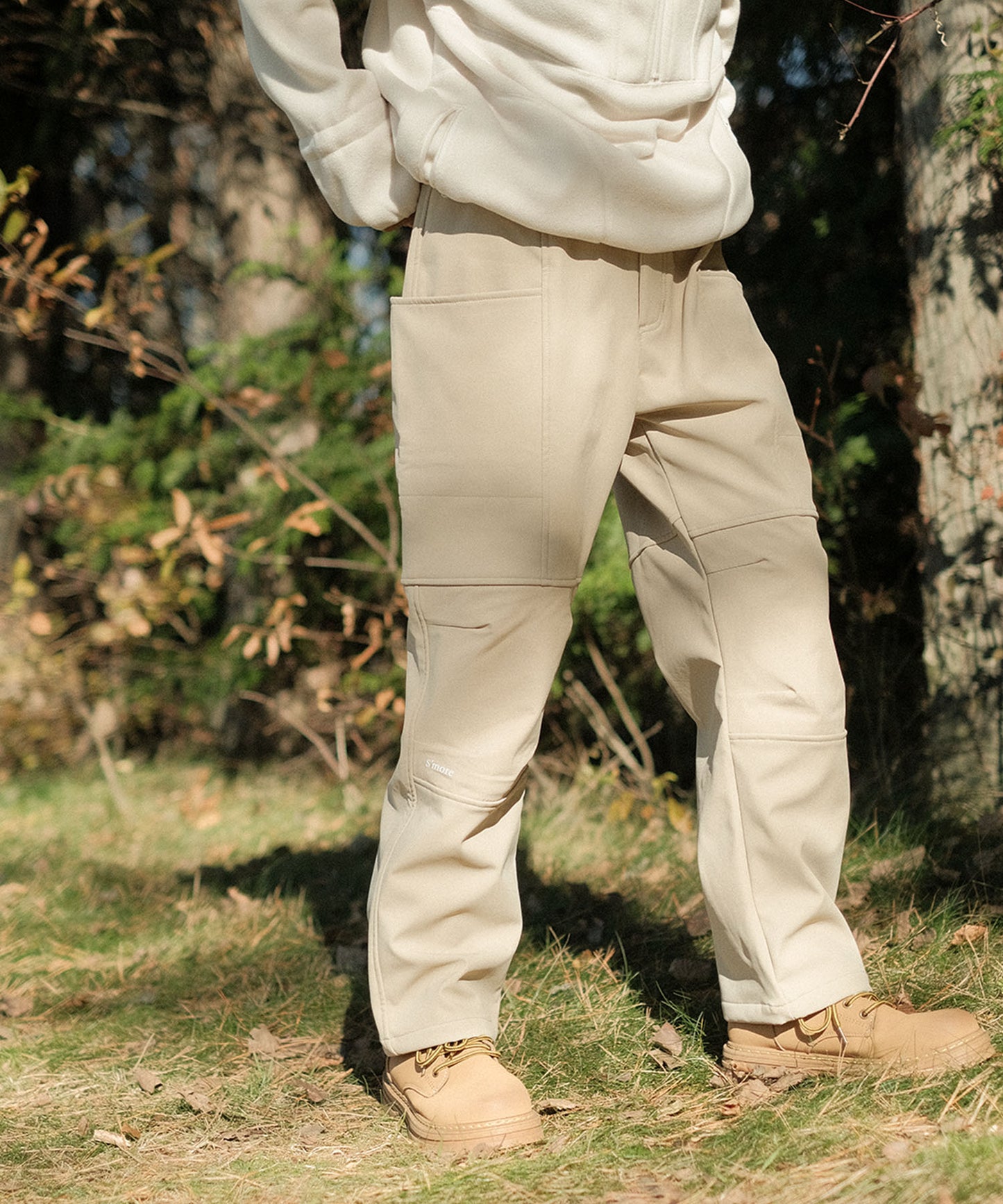 【12/20(金)9:30〜販売開始】New!! Fleece lining nylon shell pants