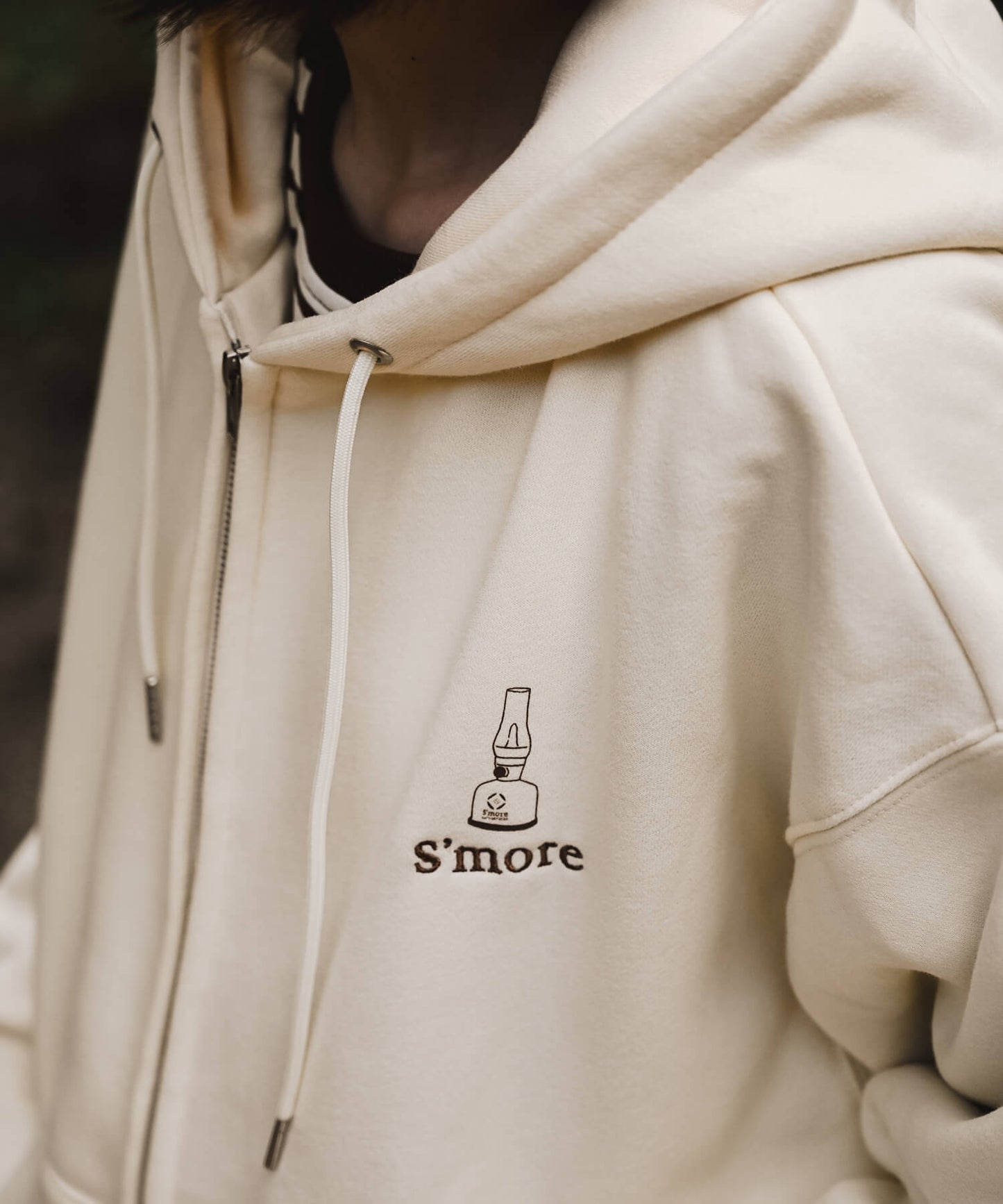 【10/25(金)9:30〜販売開始】New!! S'more gear illustration full zip hoodie スモギアイラストレーションフルジップフーディー